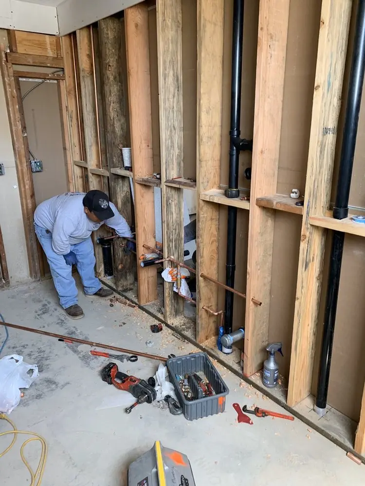 Commercial rough-in plumbing for Water Heater Replacement in Mango Promenade